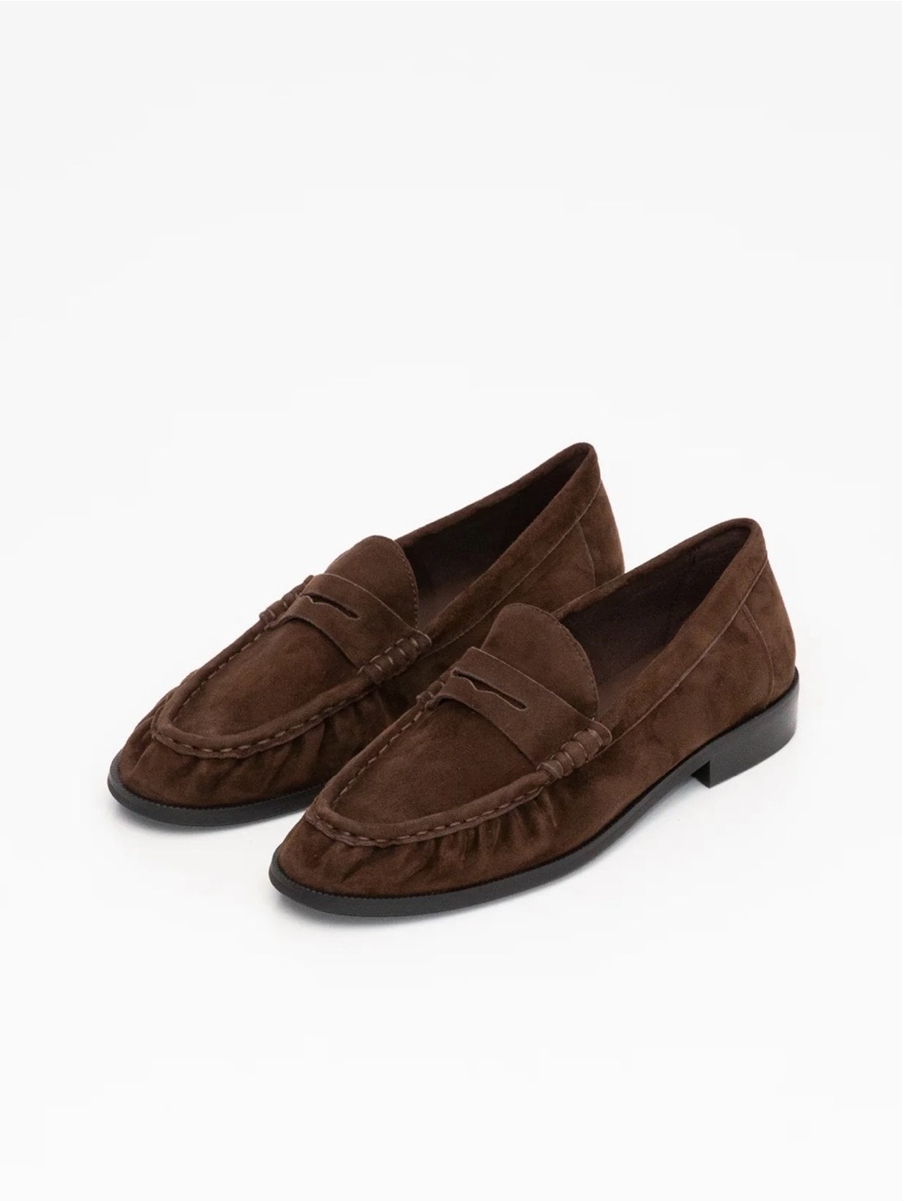 Peche Hugh Brown Suede Loafers